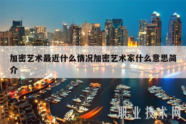 加密艺术最近什么情况加密艺术家什么意思简介